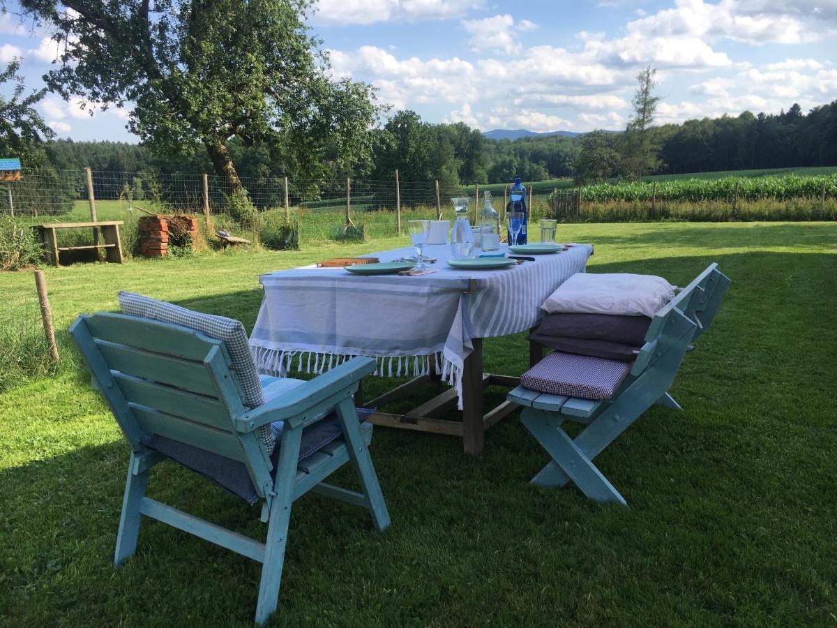 Kellerstoeckl Am Veganen Bio-Lebenshof "Varm - Die Vegane Farm" Sulb Exterior foto